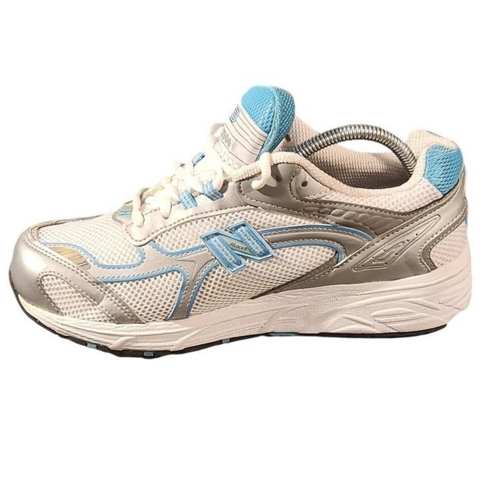 New Balance 880 Running Shoes‎ Womens Size 9.5 White Blue Mesh Athletic Sneakers